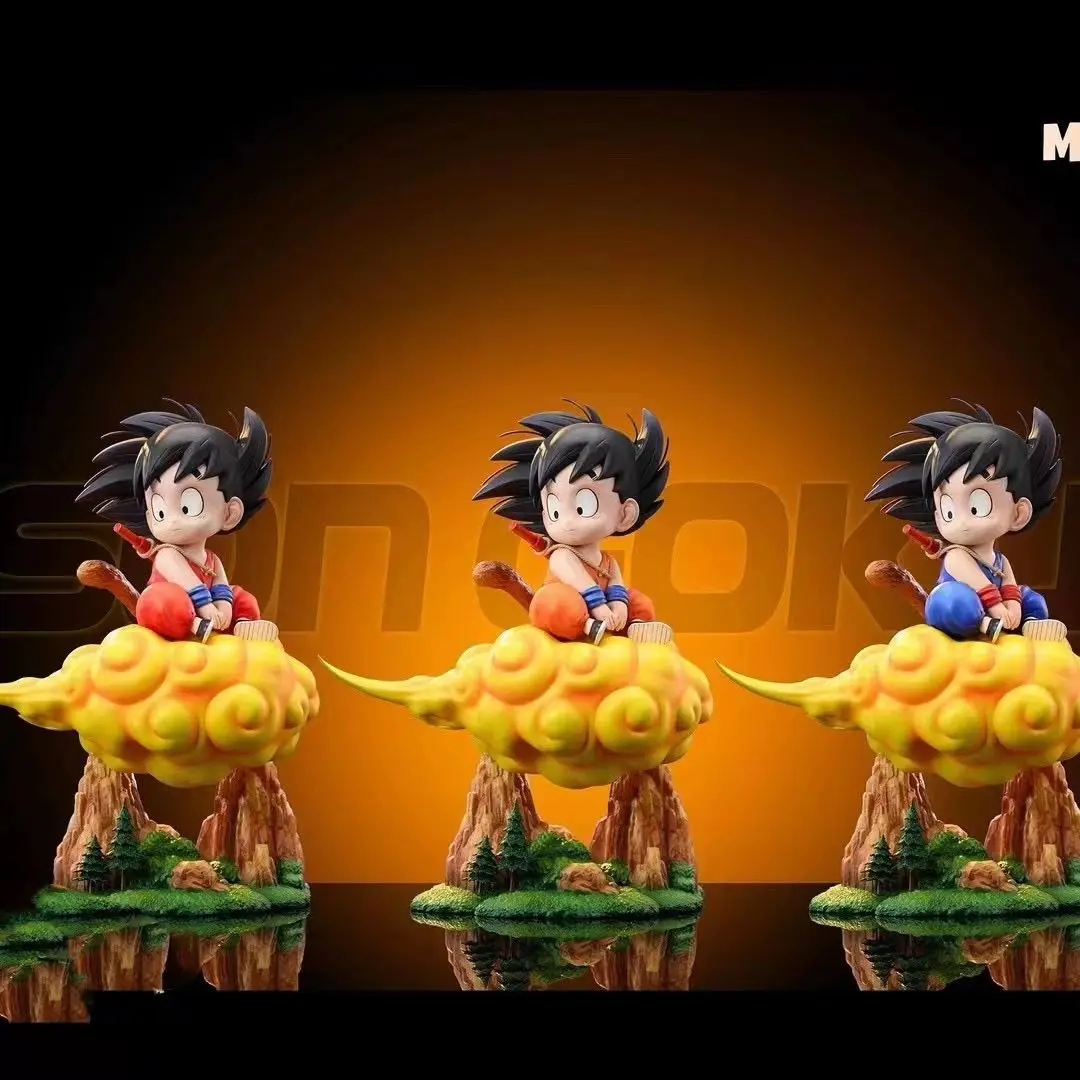 21cm/8.27inch Dragon Ball cartoon character Goku Anime Figure Kid Goku Pvc Action Figures decoration Collection Model Toys Gifts