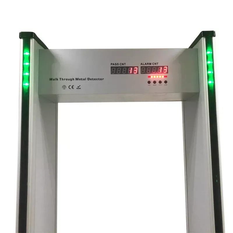 

18 Zones Standing Metal Detector in Stock