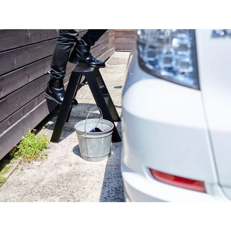 Escadas Lucano Step Stool, 2-Step Black