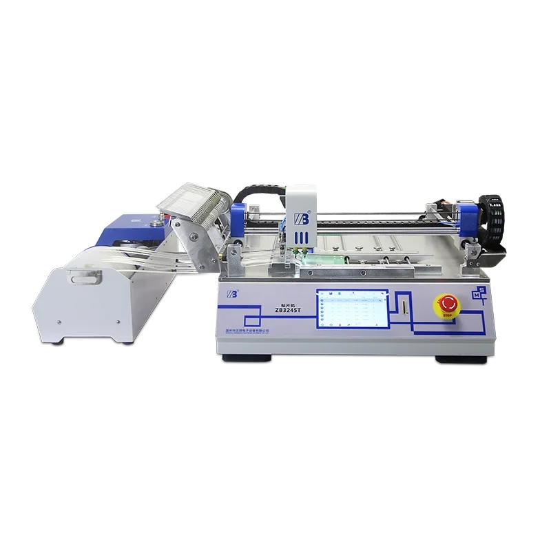 Electronic Products Machinery ZB3245T Smd Pick And Place Machine High Speed 2Head Automatic Smt Mounting Pick And Place Machine