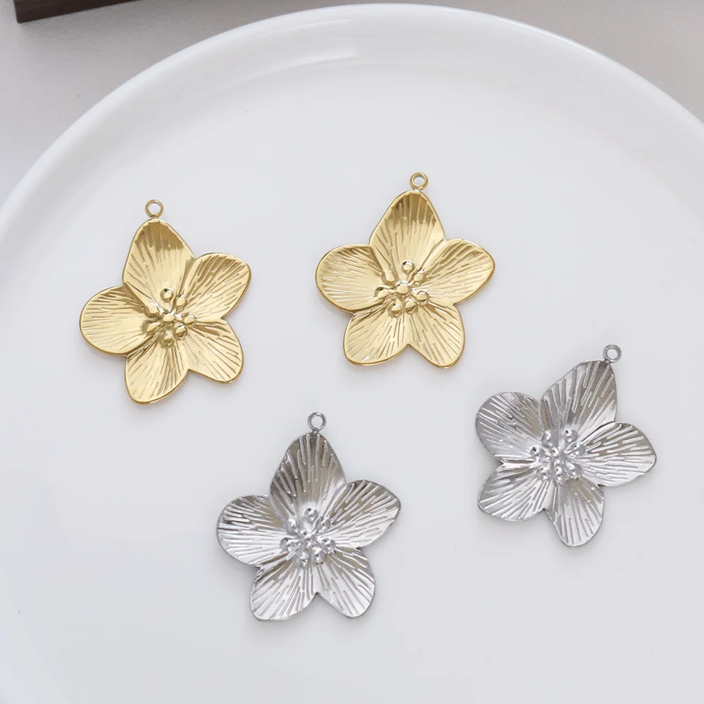 

Сердечный дизайн 40 шт. 28*32 мм DIY подвески для серег/нержавеющая сталь/ручная работа/форма цветка/ювелирные аксессуары/кулон # 195117