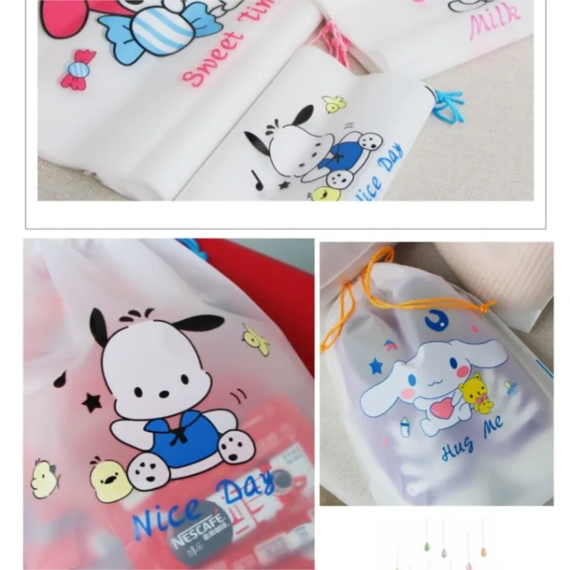 4pcs/set Sanrio Storage Bag Cute Kuromi Home Closet Organizer Travel Portable Bag Waterproof Pocket Clothing Classified Draw Bag image 6