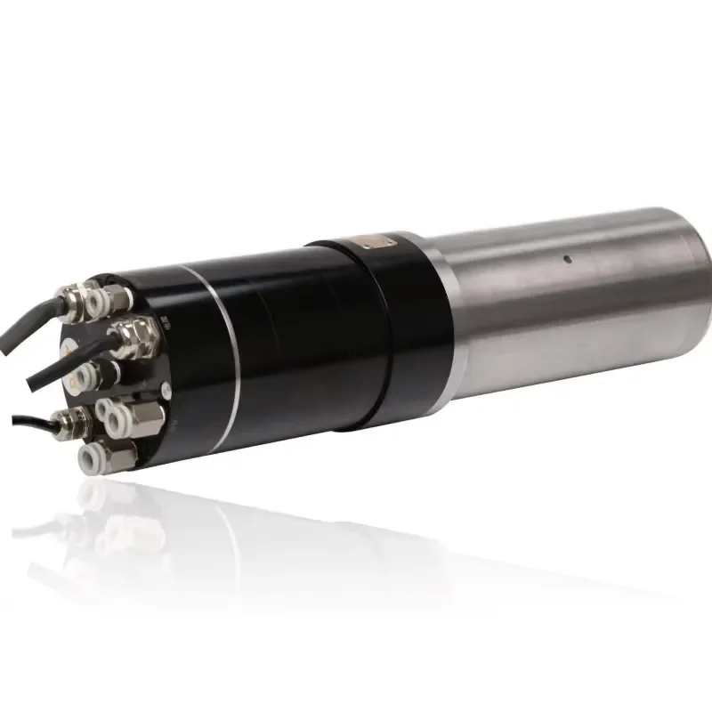 2026ATC HSKE25 Milling Spindle Motor 3.7kw 45000rpm 80mm CNC Pneumatic Tool Change Electric Motor Asynchronous Motor Spindle