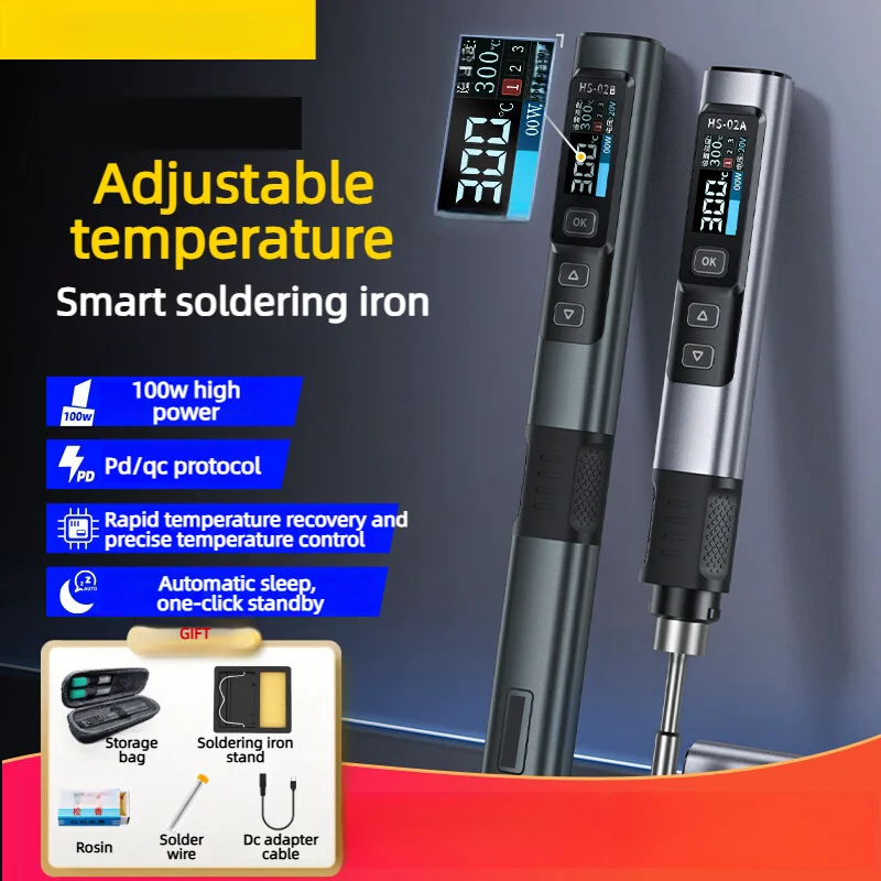 2026-new-smart-soldering-station-temperature-iron-adjustable-constant-temperature-fast-heat-solder-iron-kit