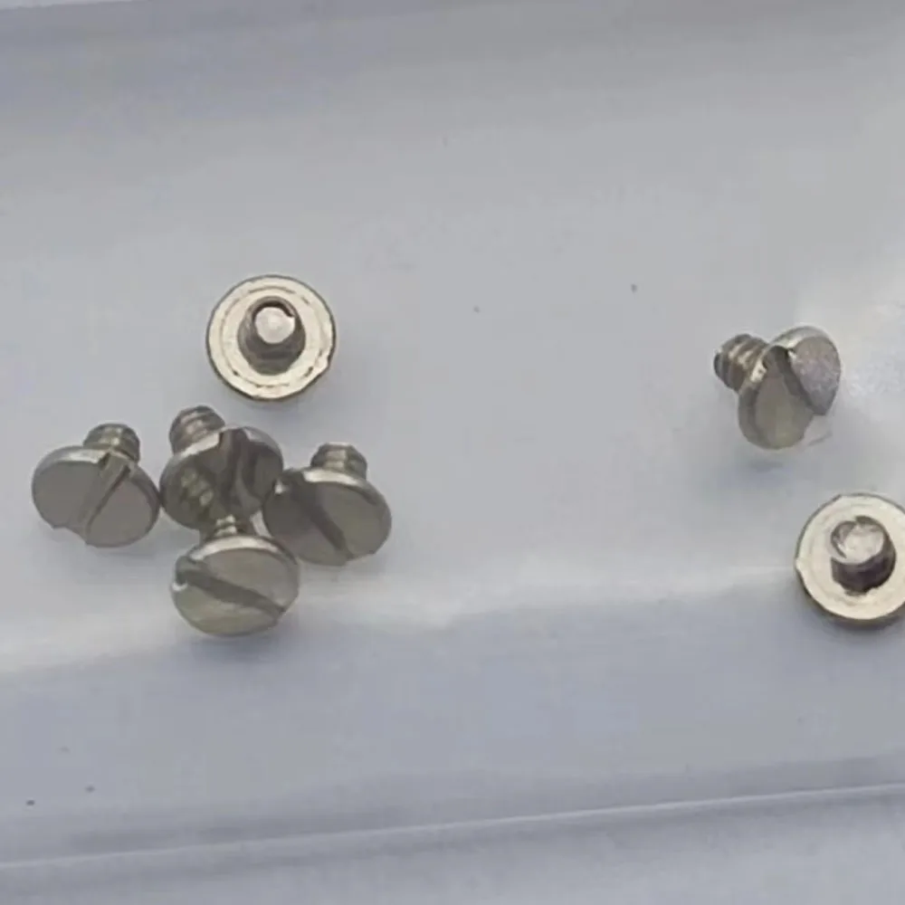 10PCS Watch accessories precision NH35 NH36 movement complete set of screw clamp plate calendar shift large steel wheel screws