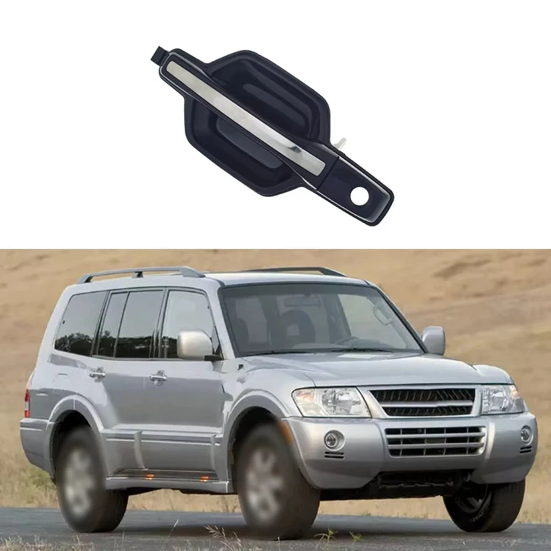 

1 Set Car Door Handles MR653473 MR653471 MR970185 MR970411 For Mitsubishi Pajero Montero MK3 V73 V75 V77 V78-A58X