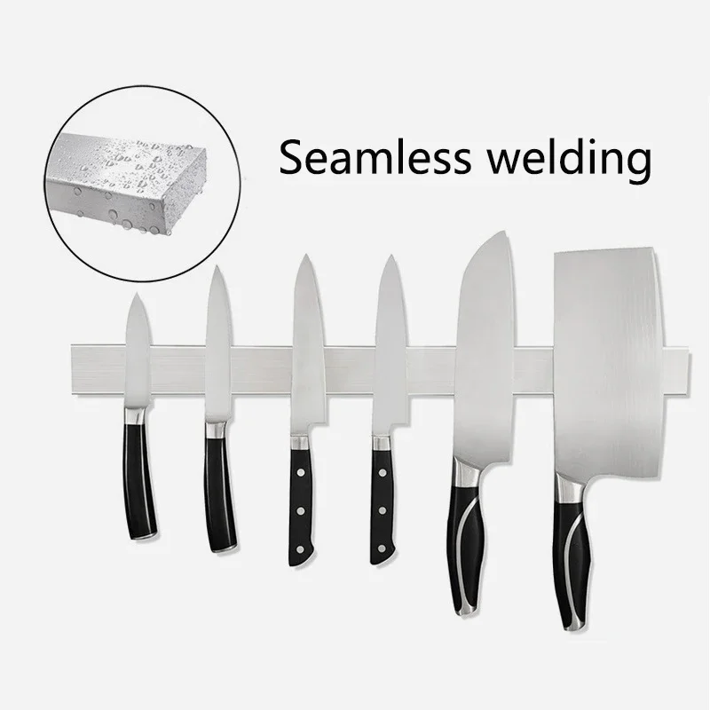 Powerful Magnetic Stainless Steel Magnetic Knife Block Wall-mounted Kitchen Magnet Magnet Convenient and Practical Knife Holder