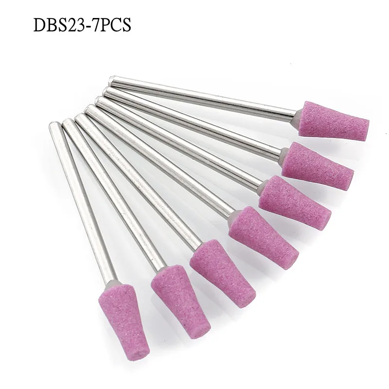 10 قطعة/المجموعة بشرة نظيفة باديكير مثقاب مجموعة مع 2.35 مللي متر عرقوب الأظافر الماس مسمار بت لأدوات اكسسوارات الملمع الكهربائي #5