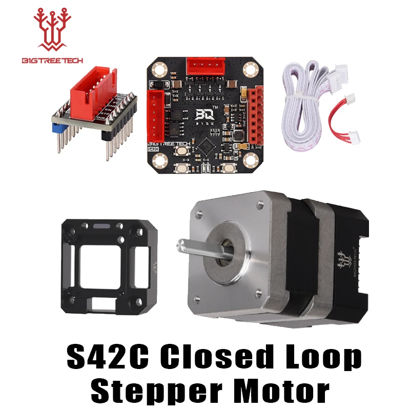 BIGTREETECH BTT S42C Closed Loop 42 Stepper Motor Driver Kit OLED Nema 17 Motors For Octopus SKR V1.4 Ender3 3D Printer Parts