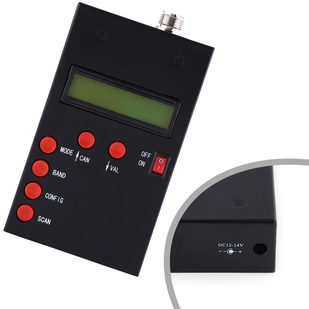 1pc For Sark100 Antenna Analyzer 1-60MHz VSWR Meter Shortwave RF Test Tool For Ham Impedance Measurement Device