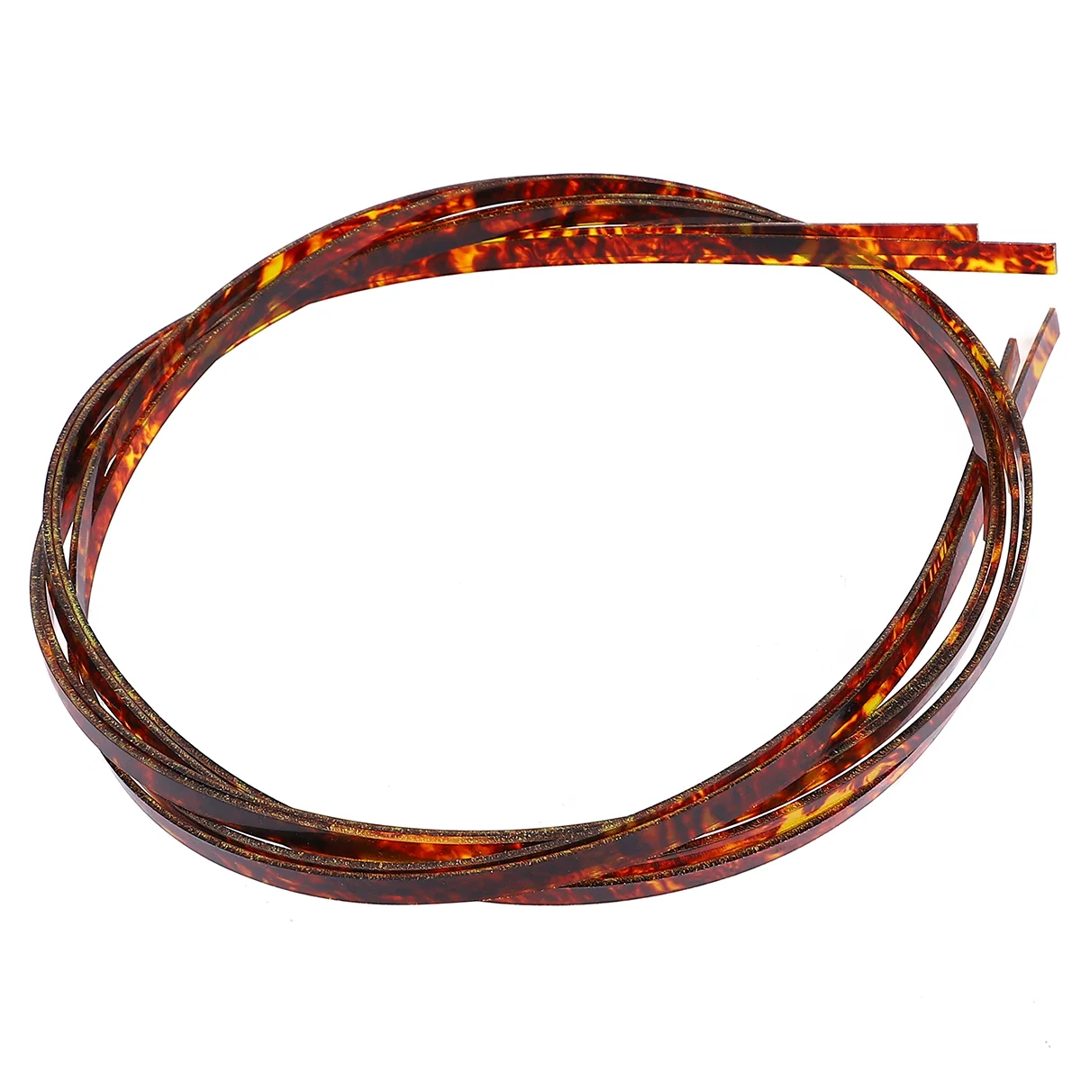 

2pcs ABS Binding Purfling Strips Trim Inlay Parts for Guitar Bass (Brown) Binding Strip Guitar Trim