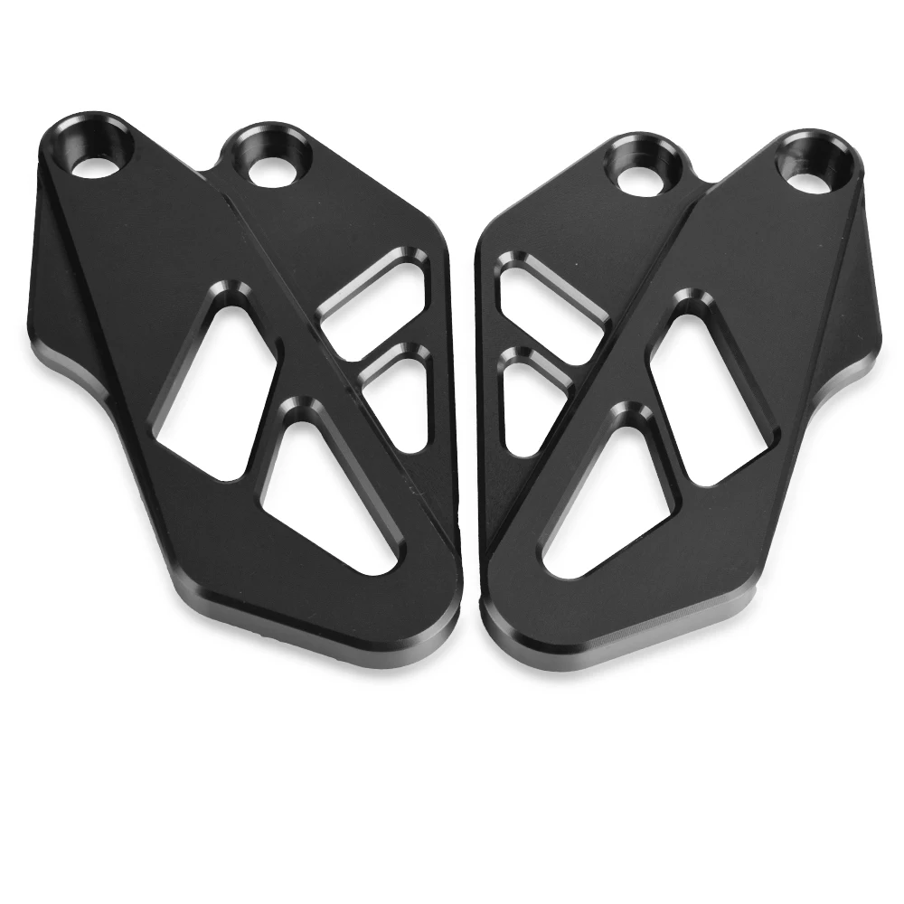 Motorcycle Front Rear Foot Peg Footrest Rear set Heel Plates Guard Protector For KTM Duke 390 125 200 DUKE 2017- 2024 2022 2021