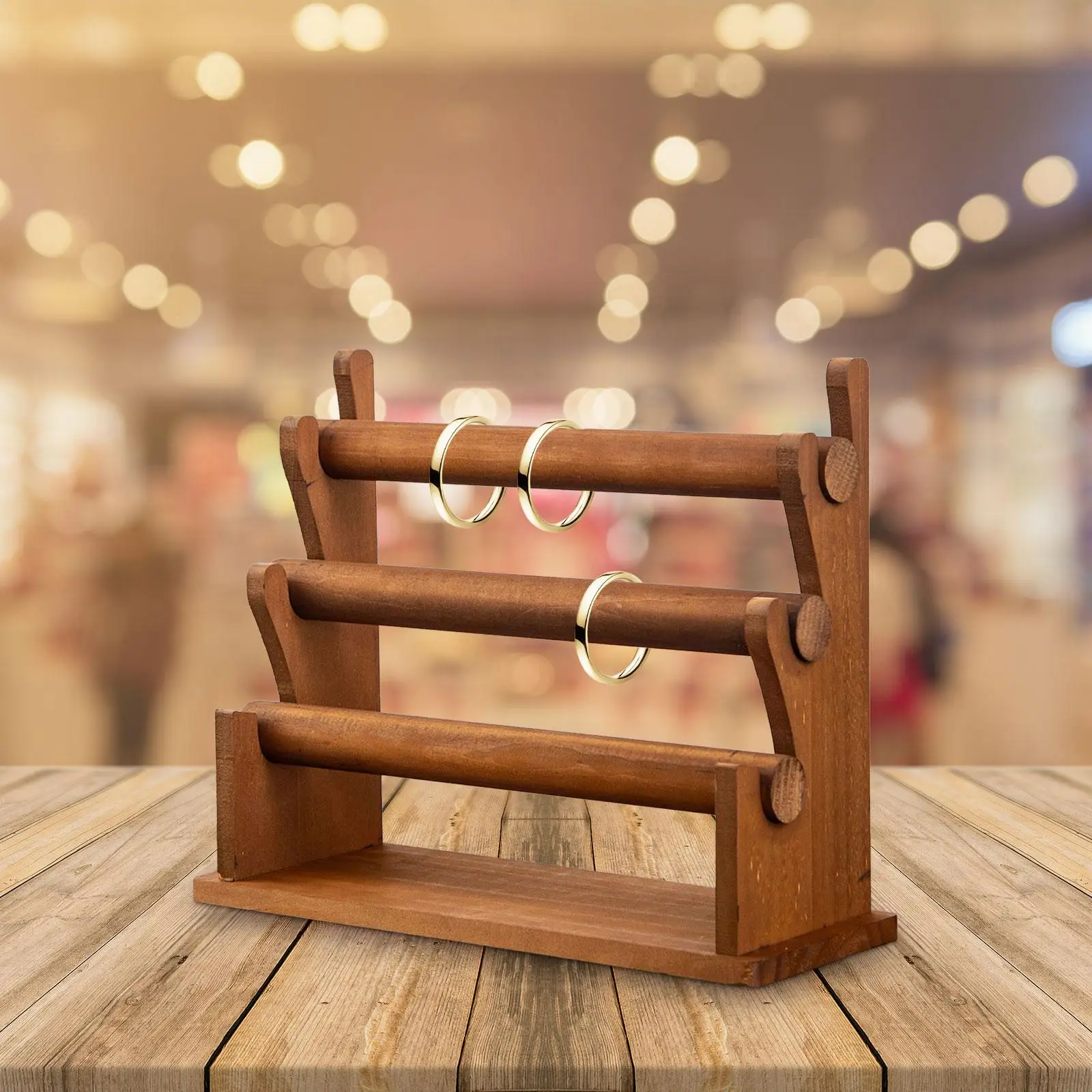 Necklace Display Holder Multifunctional Jewelry Organizer Bracelet Bangle Display Stand With Modern Bracelets