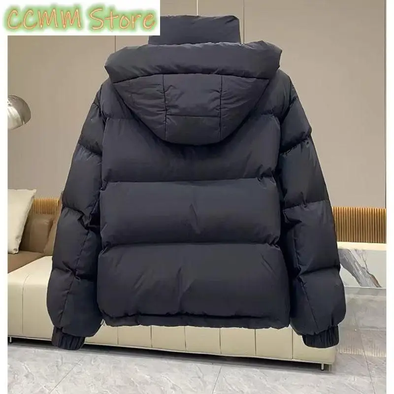 Cotton-Padded Coat Ladies New Autumn Winter Korean Down Jacket Women's Parkas Short Bread Outerwear Hooded Cotton Jackets