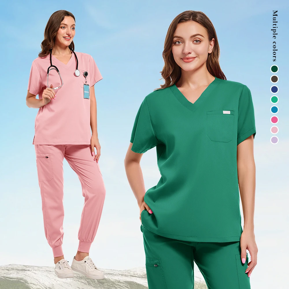 

Straight-leg pants with pocket shirt, pet hospital, dental clinic, surgery, medical, clinical doctor, thick style, work uniform