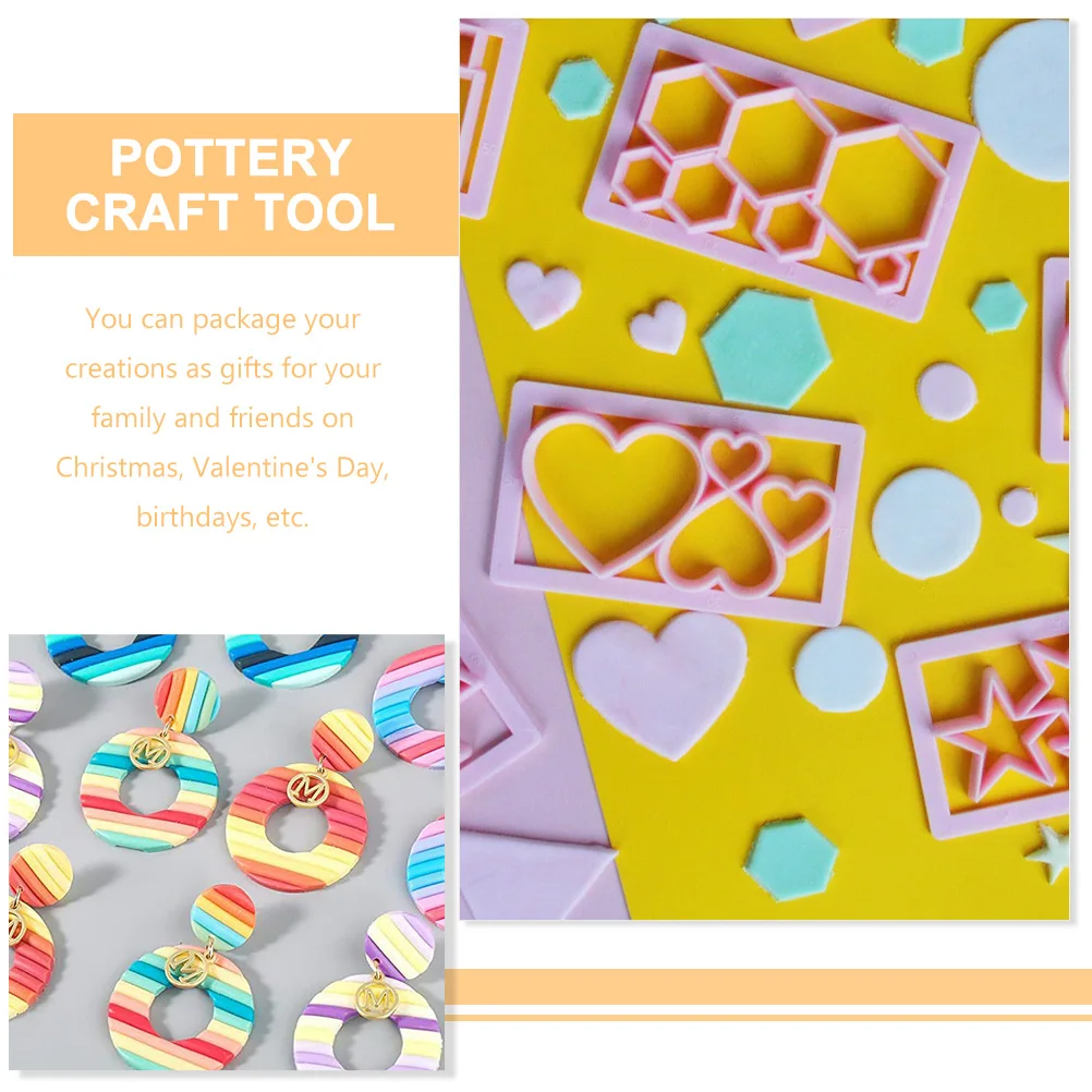 

Earring Earrings Material Circle Cutting Machine Polymer Cutters Paper Molds DIY Clay Cutting Tools Jewelry Accessories