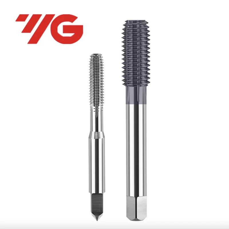 YG Metric Forming Tap Solid Carbide HRC50-65 M0.8M0.9M1M1.2M1.6M2M3M4M5M6M8M10M12M14M16 Machine Ticn-Coating Taps