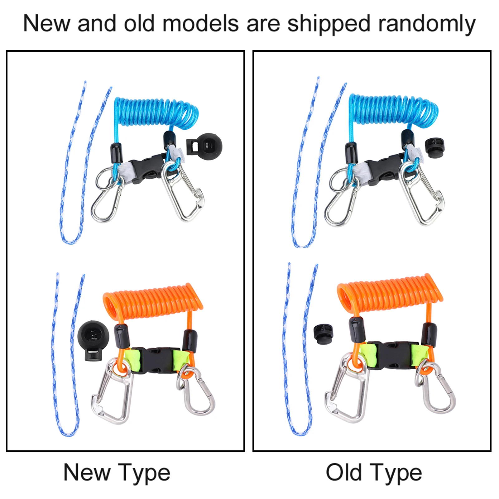 حبل الطوارئ لملف الغوص يحافظ على الغوص ضد فقدان ملف الربيع أداة الطوارئ الآمنة مع حبل أمان سريع التحرير #6