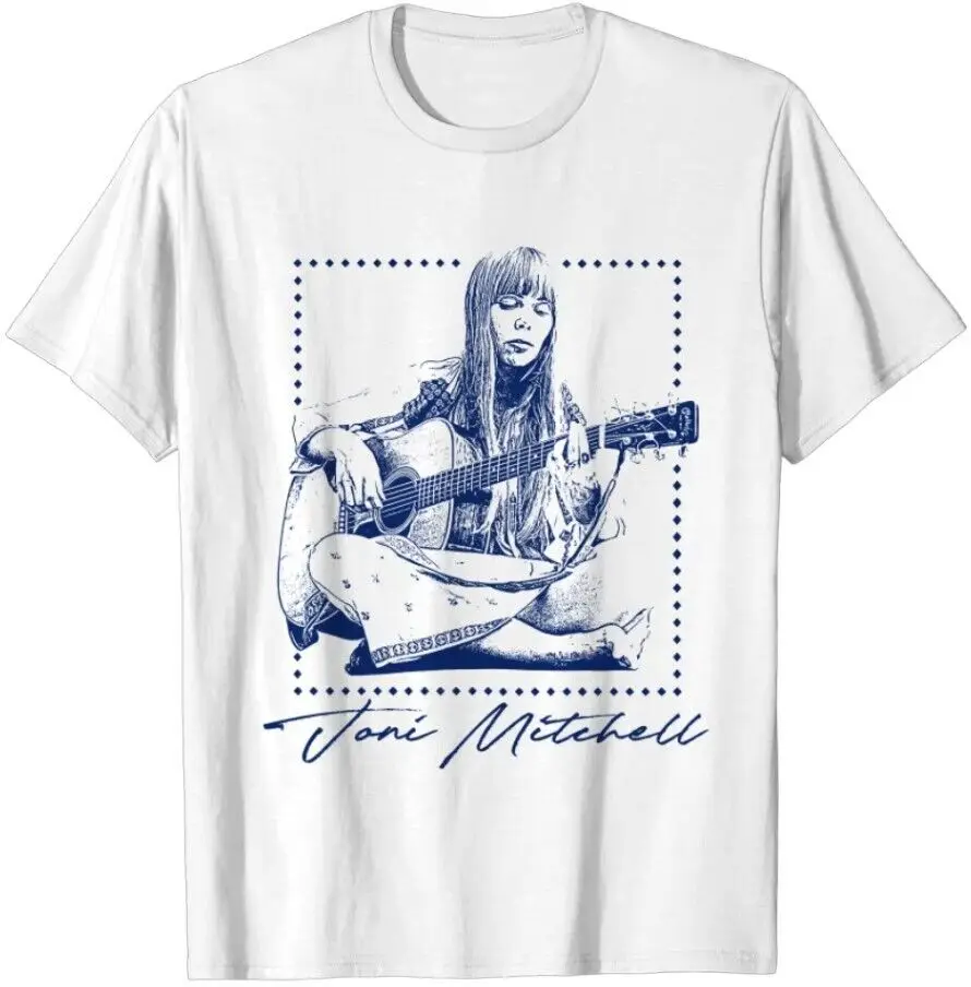 Joni Mitchell Retro 1970S Singer T-Shirt Full Sizes S To 5Xl Gift For Fan