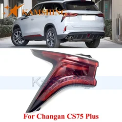 CAPQX Rear Taillight For Changan CS75 Plus 2020-2021 Outer Tail Light Taillamp Signal Light Rear Brake Light Stop Lamp