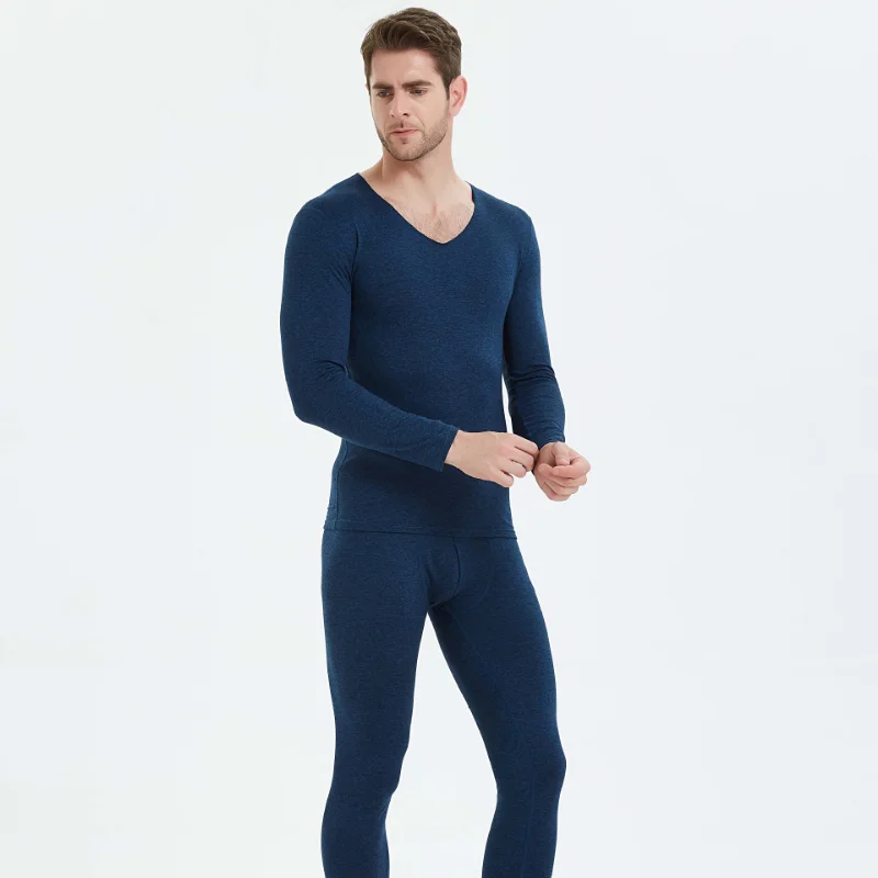 Ensemble de sous-vêtements thermiques pour hommes et femmes, pantalons longs, garder au chaud, vêtements optiques, 4XL, hiver