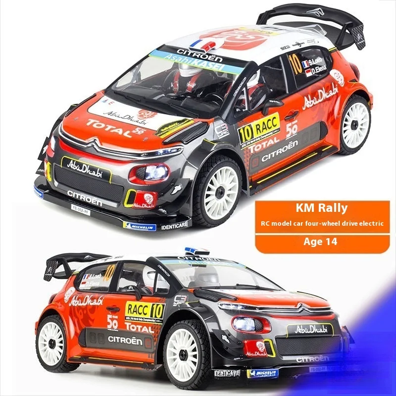 Rally Auto Nieuwe Km Raytheon Simulatie Citroen C3 Met Lichtgroep Rc Afstandsbediening Elektrische Model Auto Terreinwagen Gift
