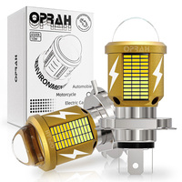 High Power Motorcycle Accessories LED Headlight Bulb H4 Hi/Lo Beam H6 BA20D explorers Spotlight Canbus CSP Moto Scooter ATV 12V