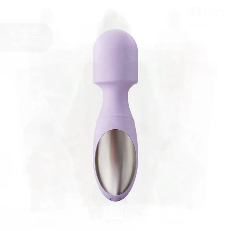 الحس السادس Mimeng Mini AV عصا هزاز USB قابلة للشحن سيليكون ABS أنثى الاستمناء الأرجواني لعبة الكبار للإحساس #1