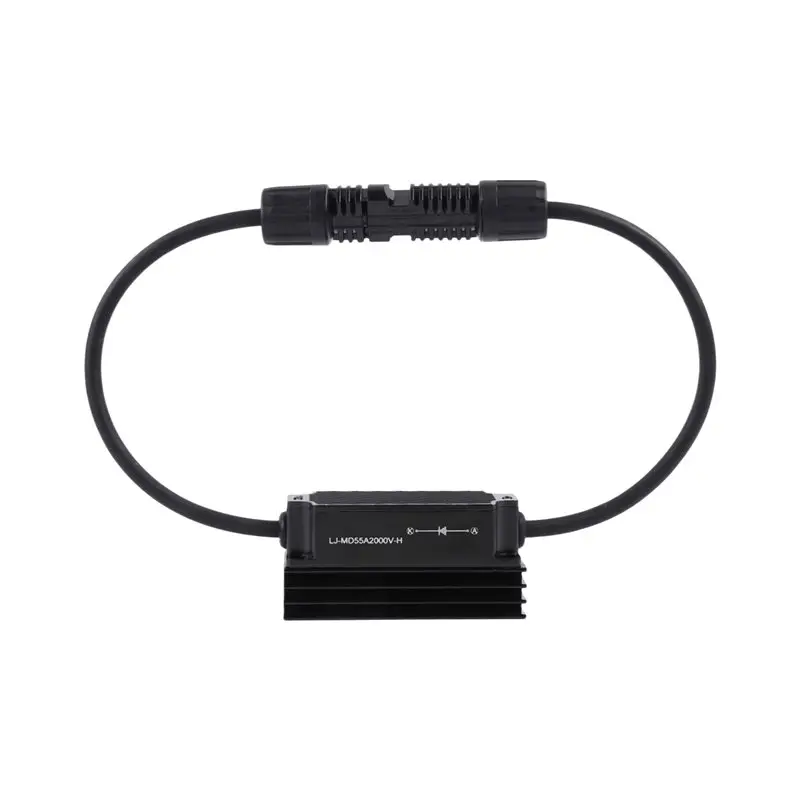 RALCA-Outdoor Waterproof 55Amp DC 2000V Solar Connector Style Solar Panel In-Line Diode Connector IP67 For Combiner Box
