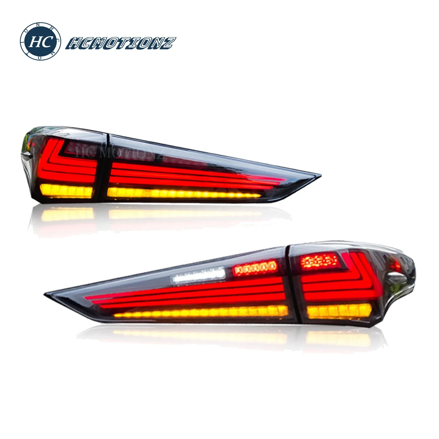 

HCmotion Factory Wholesales Animation DRL back Full LED Kluger rear lamp 2020 2021 2022 Tail lights For Toyota Highlander