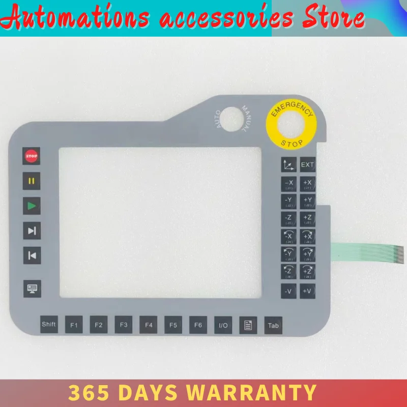 Membrane Keypad Keyboard Switch Button for  BETRUN 00011870 HR4 10575S01 Membrane Keypad with Touchscreen Glass Digitizer