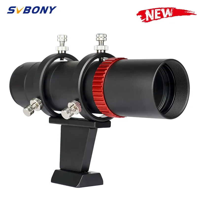 SVBONY SV165 Mini 40mm f/4 Guide Scope 1.25”&T2 for Deep Sky Photography, 6-piont Guide Scope Rings, Aluminum Alloy CNC Machined