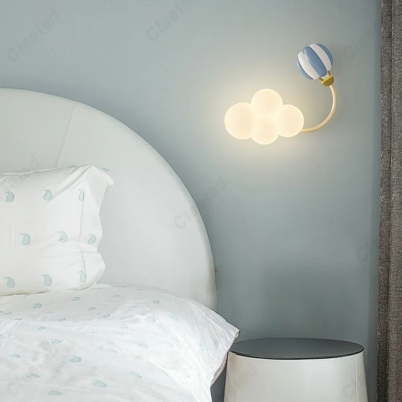 Modern New LED Wall Light Cream Style Living Room Background Wall Study Bedroom Bedlight Decorative Lighting