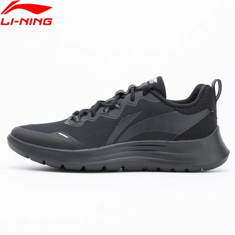 Li-Ning Men SOFT COOL Walking Shoes Breathable Comfortable Light LiNing Cushion Sport Shoes Jogging Running Sneakers ARSU113