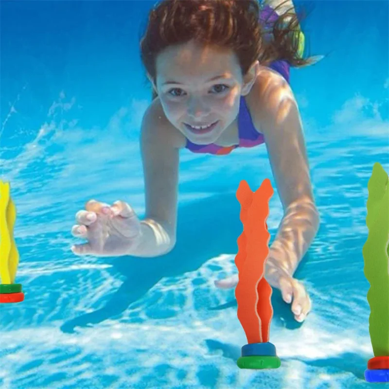 3 Stuks Zomer Speelgoed Zeewier Duiken Speelgoed Zwembadspellen Kind Onderwater Duiken Zeewier Speelgoed Sport Ouder-Kind Geschenken