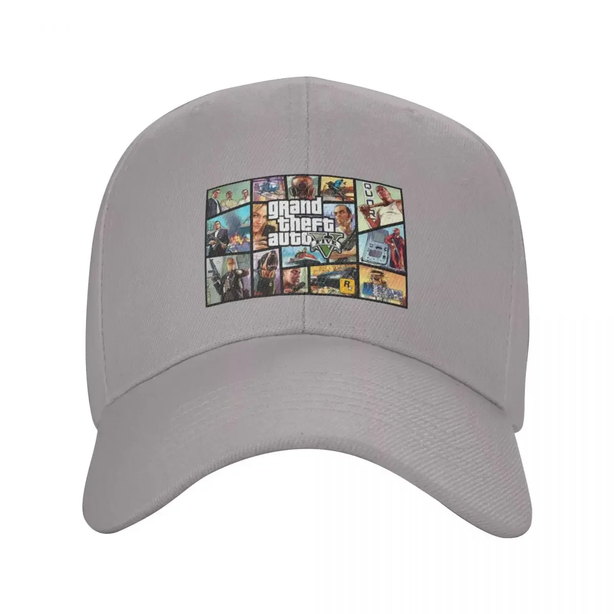 Custom Adventure Game Grand Theft Auto Baseball Cap for Men Women Breathable GTA Trucker Hat Sports