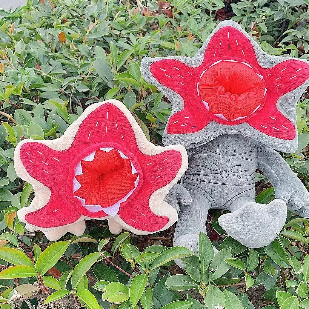 2026 شعبية جديدة غريب الأشياء ديموجورجون ألعاب من القطيفة رجل كبير الفم يأكل دمى الزهور هدايا العيد #3