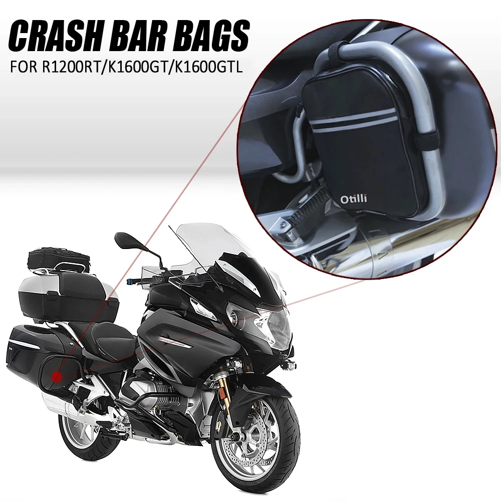 

Новый мотоцикл для BMW R1200RT R1200RT, задние защитные дуги, сумки на раму, сумки для хранения