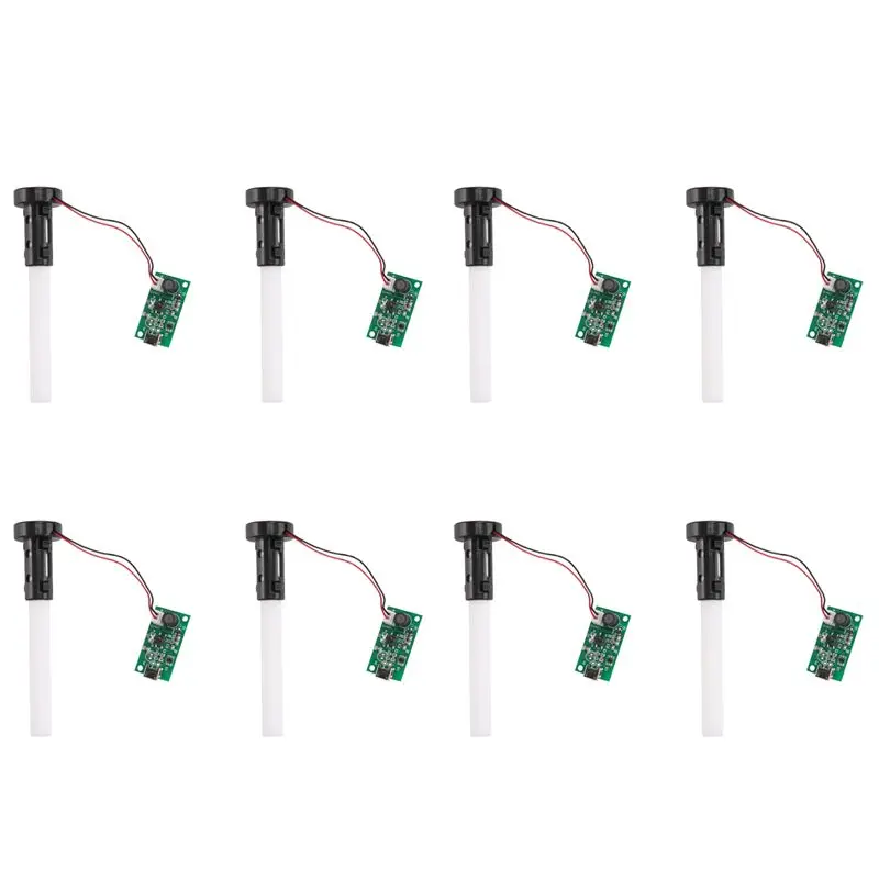 

Плата управления USB мини-увлажнителем, пленка для распыления тумана, атомайзер, комплекты для самостоятельной сборки, 8 шт.