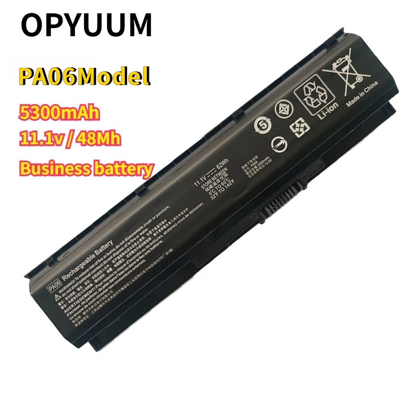 

OPUYYM 11.1v 5300mAh Laptop Battery Suitable for HP PA06 TPN-Q174 17-w200ng 17-ab HSTNN-DB7K 17-ab000ng 17-ab001ng 17-ab002ng++