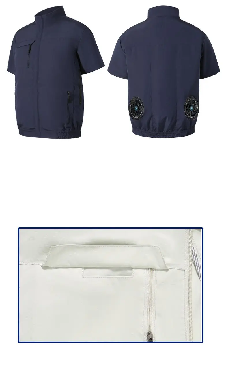 Summer 3 Fans 4 Fans Air Conditioning Cooling Vest Men Women Outdoor Jacket Sun Protection Windbreaker Travel Fishing Sports