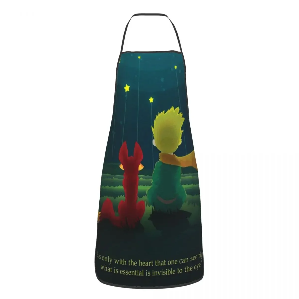 Unisex The Little Prince Kitchen Chef Cooking Baking Apron Women Men Le Petit Prince Tablier Cuisine for Painting