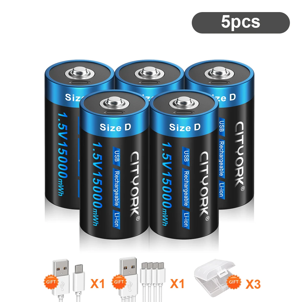 CITYORK Batteria Ricaricabile Li-Ion 12V 5600mAh – Alimentazione Portatile Per CCTV, Videocamere, LED E Droni - 2