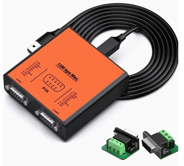 

For PCANFD PCAN analyzer, additional support CANoe software, two CANFD