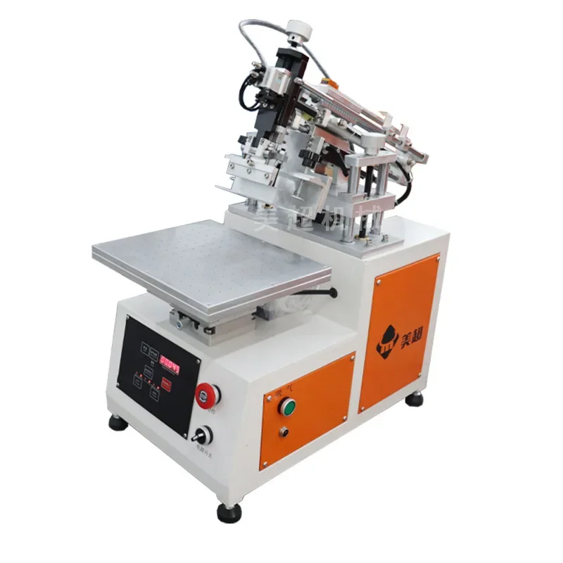 

Flat small screen printing machine Desktop inclined arm semi-automatic screen printing machine Screen printing machine