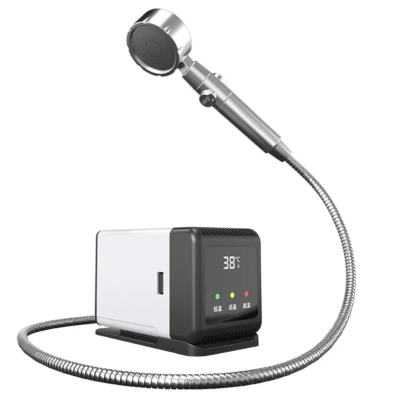 

12V brushless plug-in charging shower dormitory bath artifact