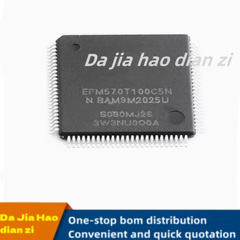 1pcs/lot EPM570T100 EPM570T100C5N TQFP100 ic chips in stock