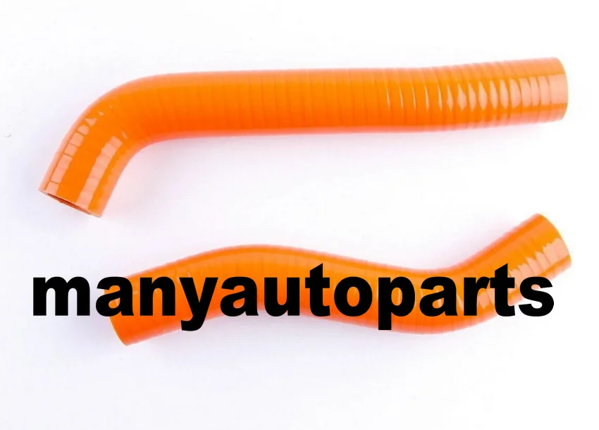 Orange Silicone Radiator Hose for 2008-2018 KTM 690 Duke /2008-2013 SMC&Enduro R