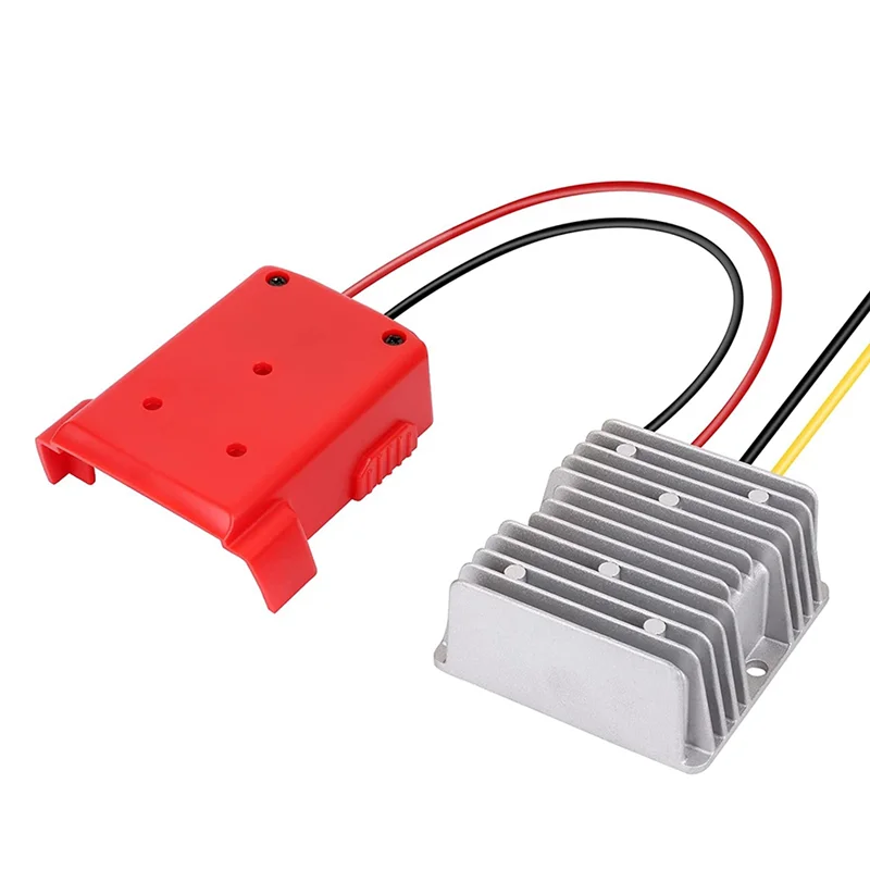 Step Down DC Voltage Converter for 18V To12V Battery Dock Power 180W Inverter,Connector DIY Adapter Automatic Buck Boost