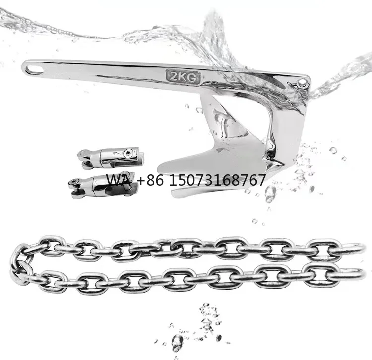 

Прямая продажа с фабрики Сертификат Iacs Морская сварка Якорь Брюса для морской якорной лодки Брюса